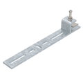 Clamping piece for horizontal application 318x44x40 Aço Galvanizado por imersão a quente após maquinação zinco