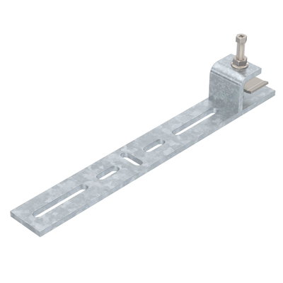 Clamping piece for horizontal application 318x44x40 Aço Galvanizado por imersão a quente após maquinação zinco