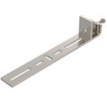 Clamping piece for vertical application 304x58x40 Aço inoxidável, livre de ferrugem A2 1.4301 brilhante, pós-tratamento aço inoxidável