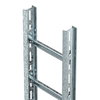 Escada vertical Distância entre degraus 300mm 400x3000mm Aço Galvanizado por imersão a quente após maquinação zinco