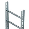Escada vertical Distância entre degraus 300mm 600x3000mm Aço Galvanizado por imersão a quente após maquinação zinco