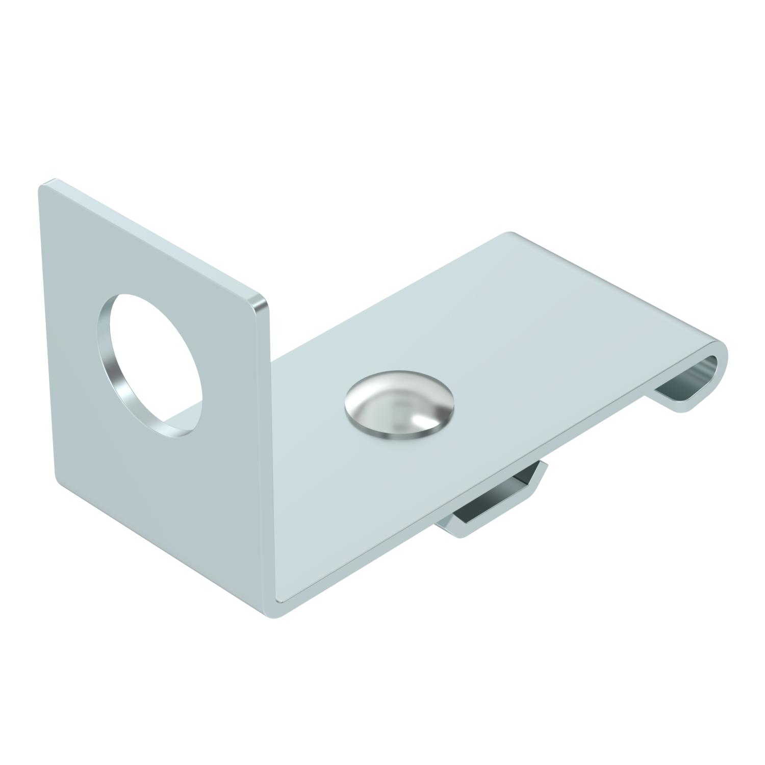 Suporte de suspensão lateral para bucim M20 Aço galvanizado pelo método Sendzimir zinco