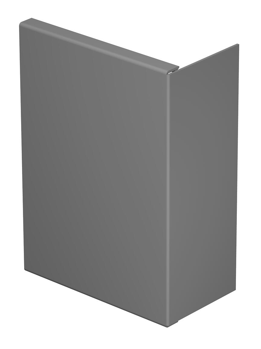 Topo 80x210mm Policloreto de vinilo cinzento pedra RAL 7030