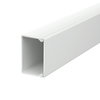 Calha com base perfurada 30x45x2000 Policloreto de vinilo cinzento claro RAL 7035