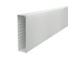 Calha com base perfurada 60x230x2000 Policloreto de vinilo cinzento claro RAL 7035