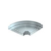 Ângulo 90° com união de encaixe rápido 85x400 Aço galvanizado pelo método Sendzimir