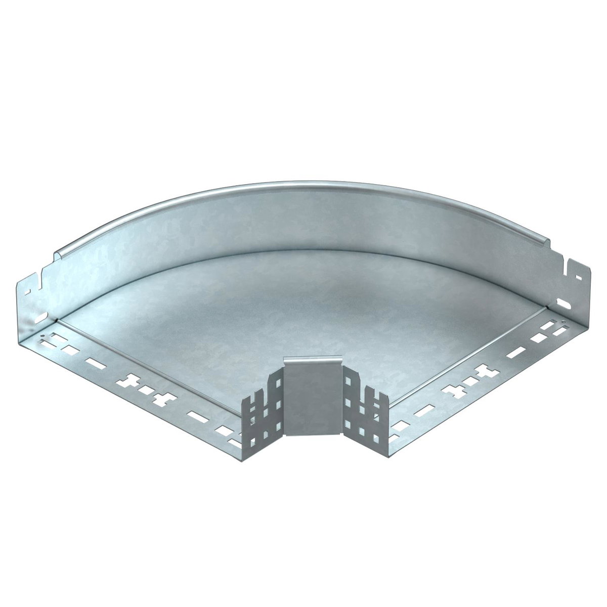 Ângulo 90° com união de encaixe rápido 85x300 Aço Galvanizado por imersão a quente após maquinação zinco