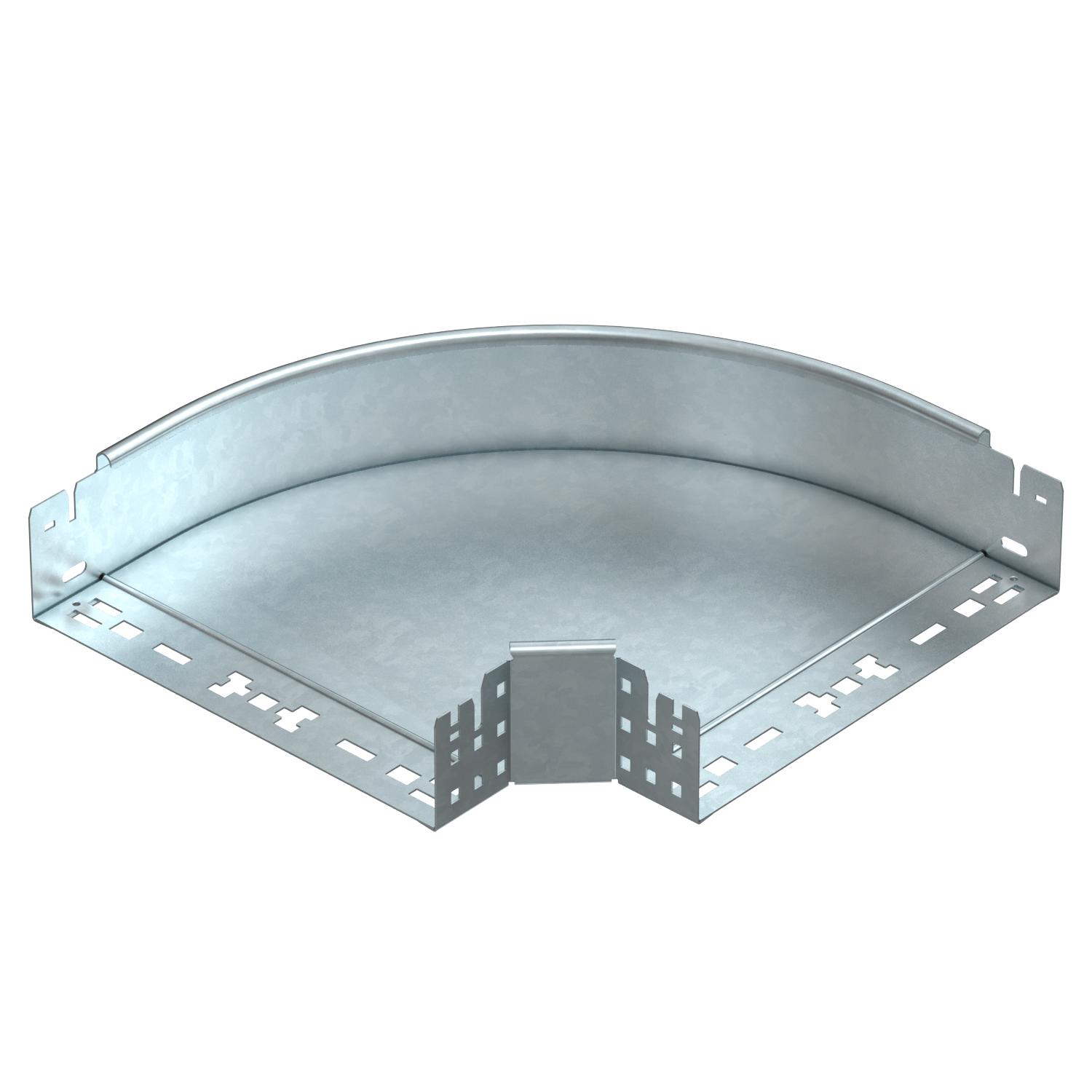 Ângulo 90° com união de encaixe rápido 85x300 Aço Galvanizado por imersão a quente após maquinação zinco