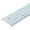 Tampa com chapa em xadrez para caminho cabos passagens 100x3000 Aço galvanizado pelo método Sendzimir zinco