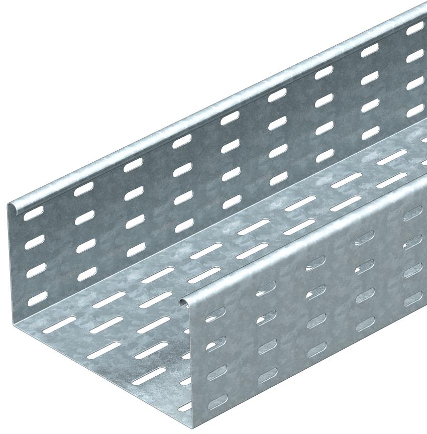 Caminho de cabos em chapa MKS perfurado 110x200x3000 Aço Galvanizado por imersão a quente após maquinação zinco