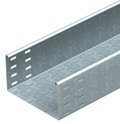 Caminho de cabos em chapa SKSU não perfurado, furos de união 110x500x3000 Aço Galvanizado por imersão a quente após maquinação zinco