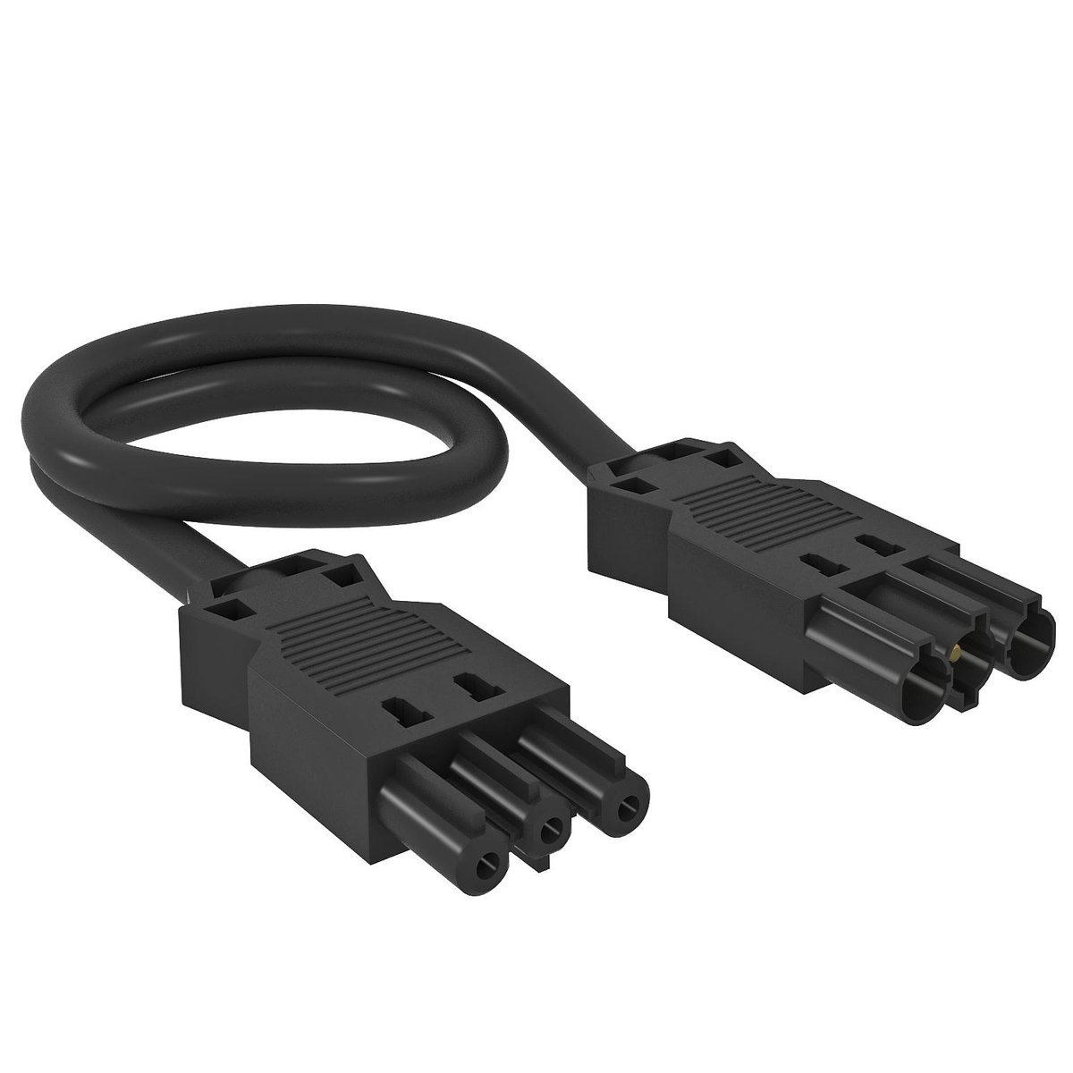 Cabo de ligação 3x2,5mm² L8000mm preto