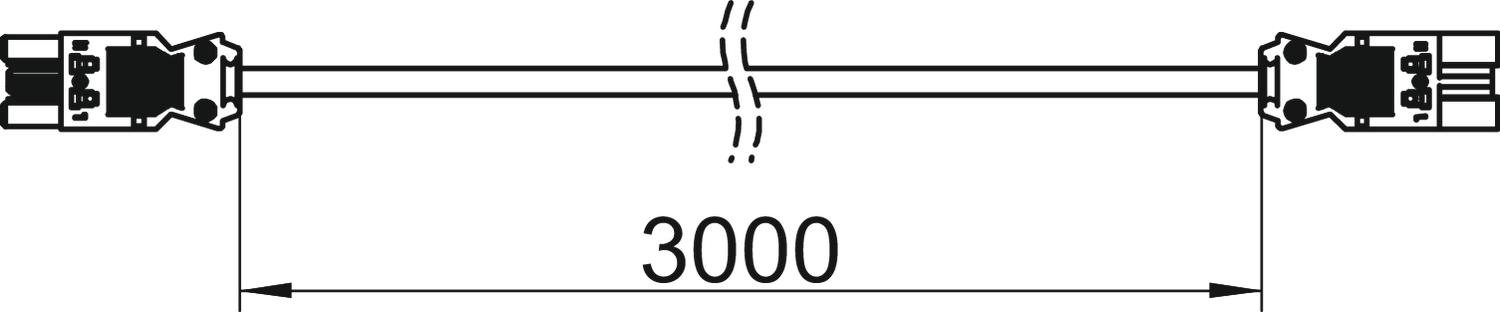 Cabo de ligação 3x2,5mm² L3000mm branco – Imagem 2 de 2