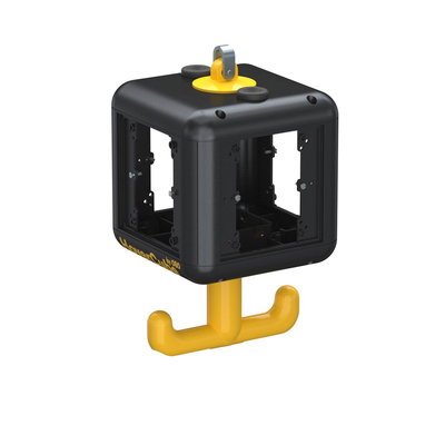 HoverCube IP20, com pega, vazio 140x140x252 Poliamida preto grafite RAL 9011