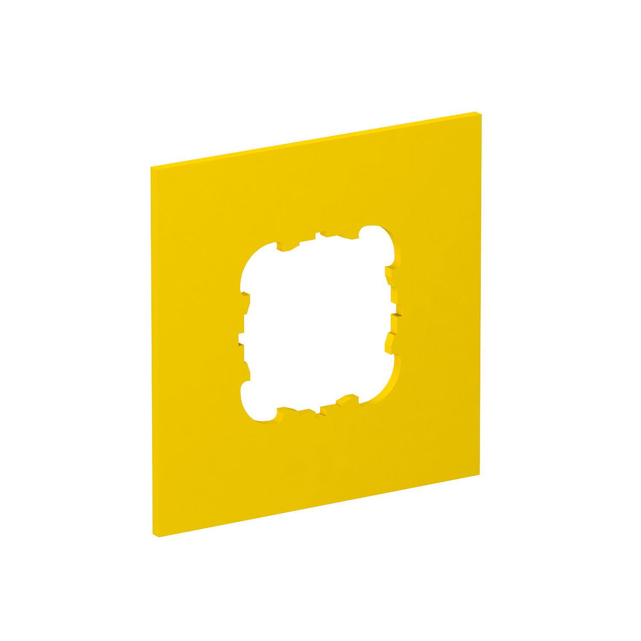 Espelho EKR, simples 95x95mm Poliamida amarelo cádmio RAL 1021