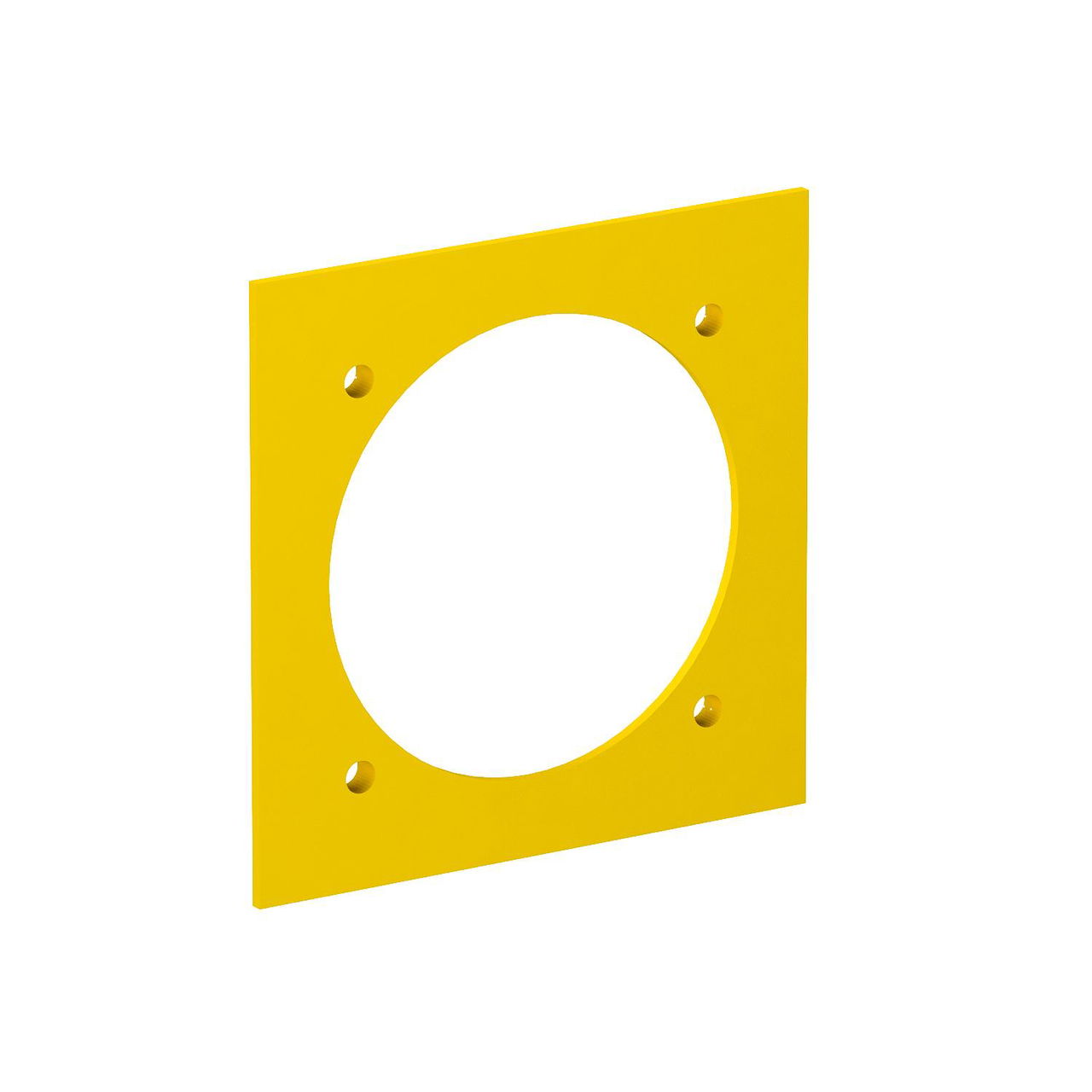 Espelho CEE, simples 95x95mm Poliamida amarelo cádmio RAL 1021