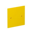 Espelho cego 95x95mm Poliamida amarelo cádmio RAL 1021