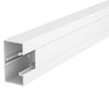 Calha técnica, livre halogéneo Rapid 45, 1 via 2000x100x53 Policarbonato/acrilonitrila-butadieno-estireno branco puro RAL 9010