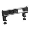 Deskbox, pré-equipada com patilha de fixação 325x71x78 Alumínio anodizado alumínio