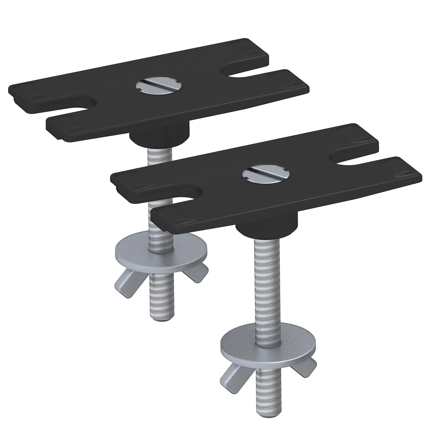 Conjunto de fixação para montagem na mesa 