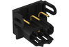 Ficha adaptador ligação em U GST 18i 3p, Modul 45connect Poliamida preto