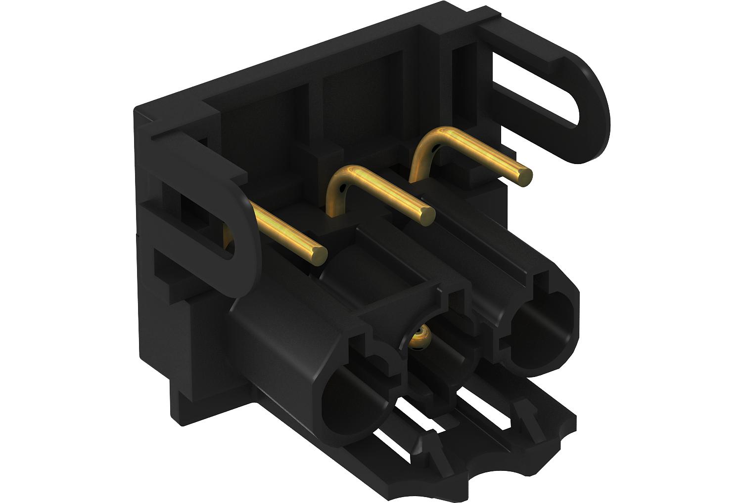 Ficha adaptador ligação em U GST 18i 3p, Modul 45connect Poliamida preto