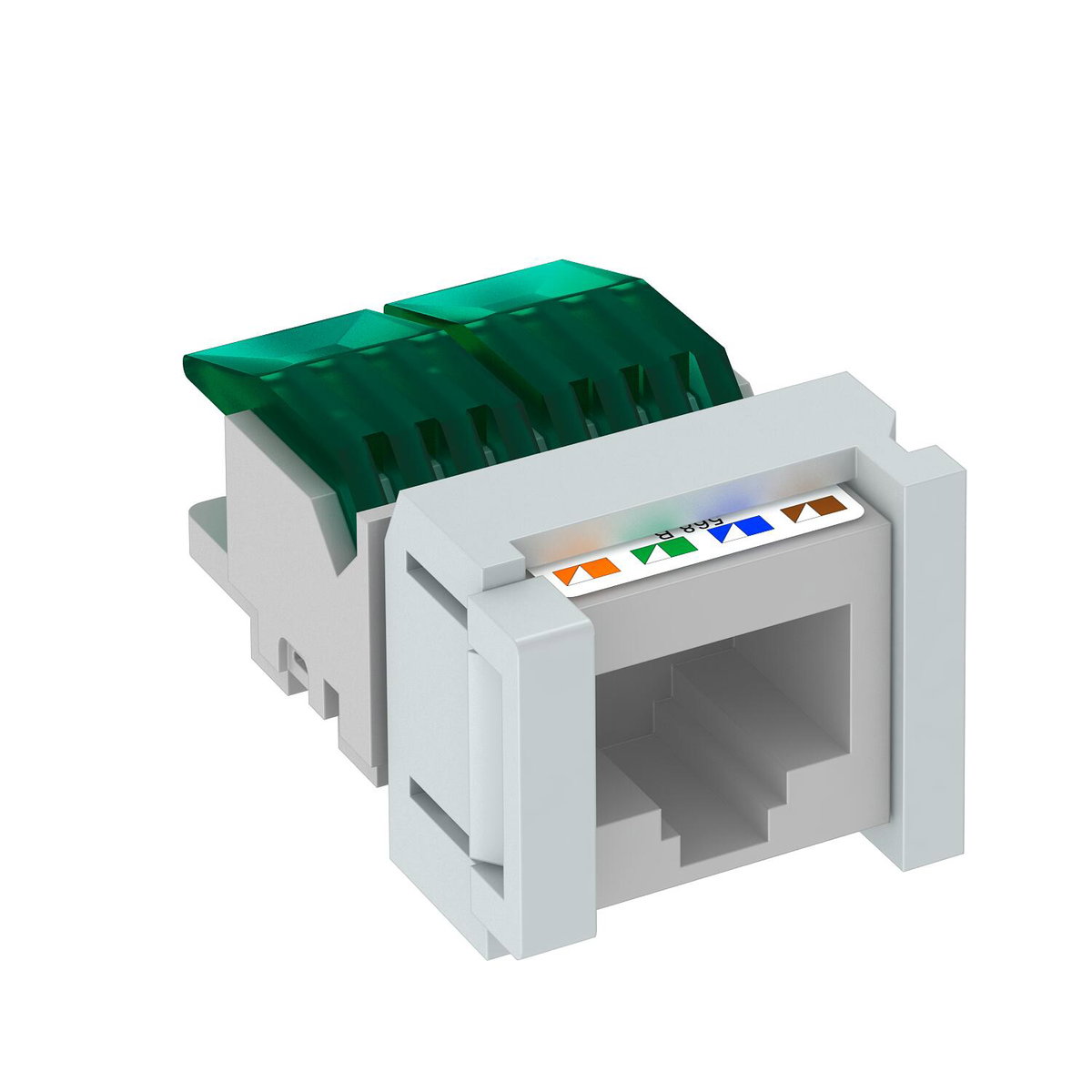 Conector Cat. 5 Snap-in não blindado 