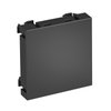 Obturador 1/1 módulo 45x45mm cinzento antracite RAL 7021