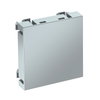 Obturador 1/1 módulo 45x45mm alumínio lacado