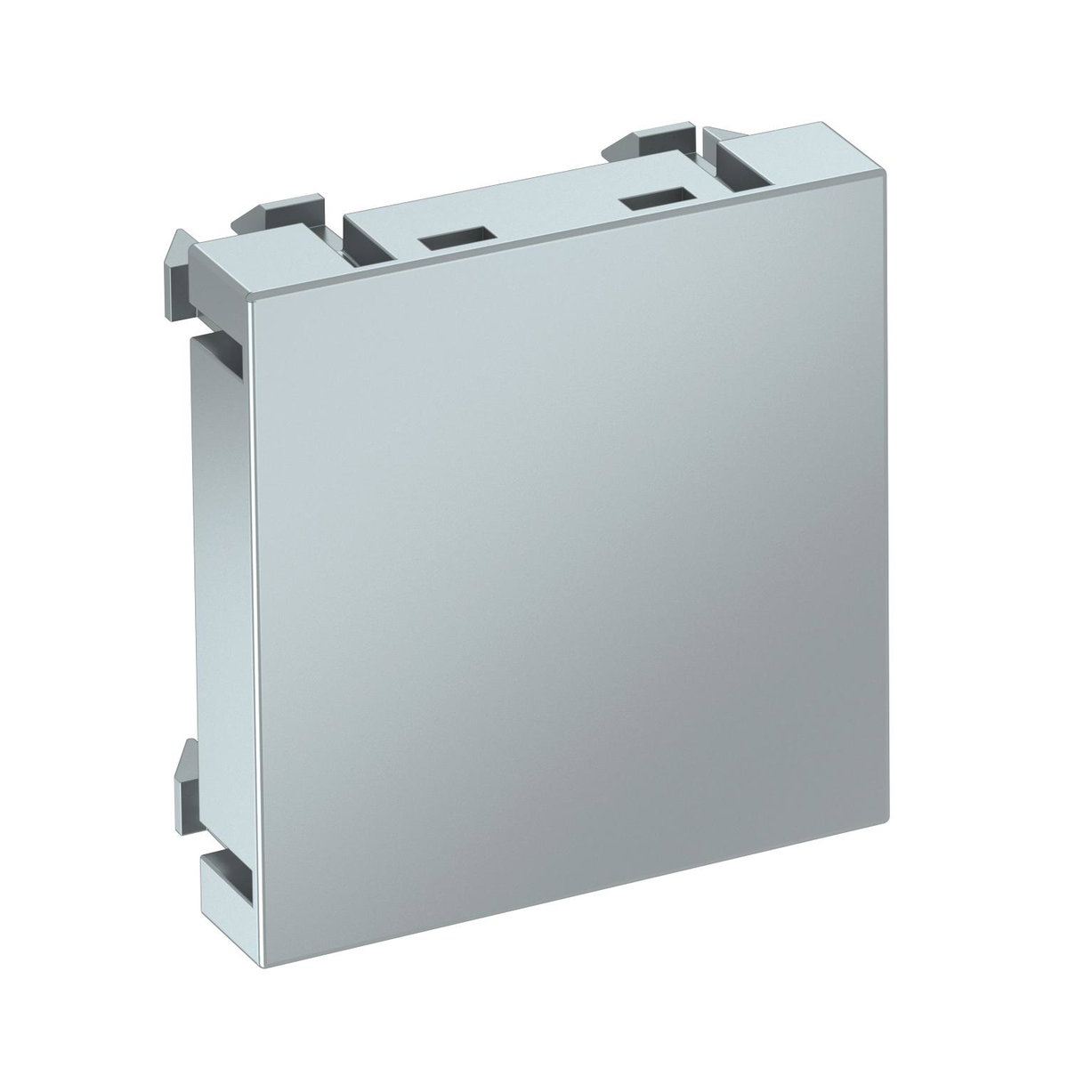 Obturador 1/1 módulo 45x45mm alumínio lacado