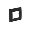 Espelho Modul 45, simples 84x84mm Policarbonato cinzento antracite RAL 7021
