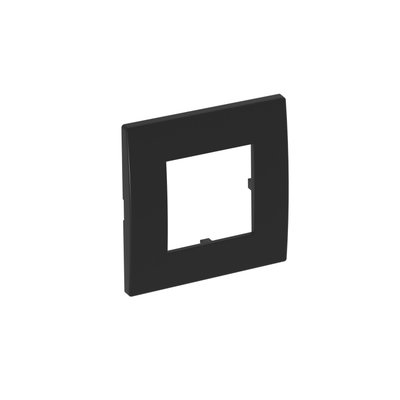 Espelho Modul 45, simples 84x84mm Policarbonato cinzento antracite RAL 7021