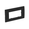Espelho Modul 45, duplo 84x140mm Policarbonato cinzento antracite RAL 7021