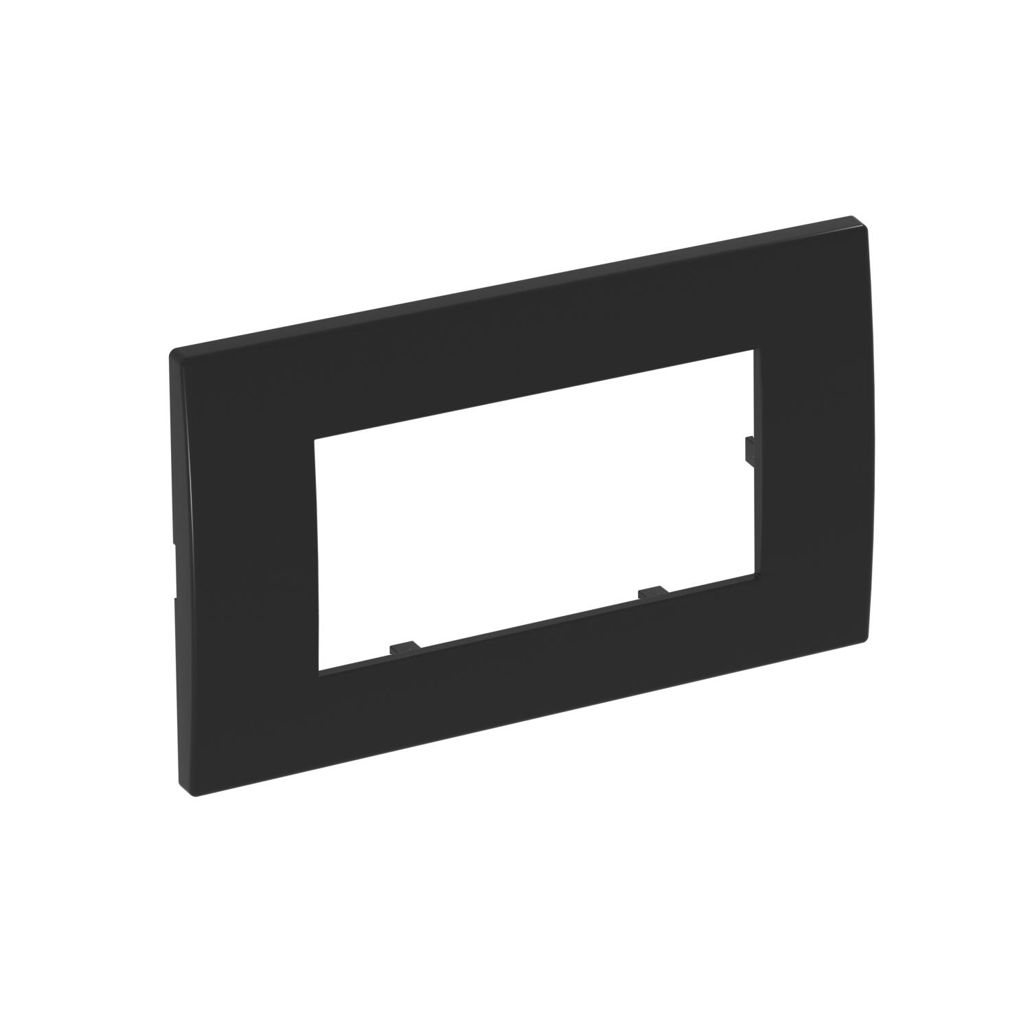 Espelho Modul 45, duplo 84x140mm Policarbonato cinzento antracite RAL 7021