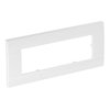 Espelho Modul 45, triplo 84x185mm Policarbonato branco puro RAL 9010