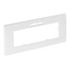 Espelho Modul 45, triplo 84x185mm Policarbonato branco puro RAL 9010