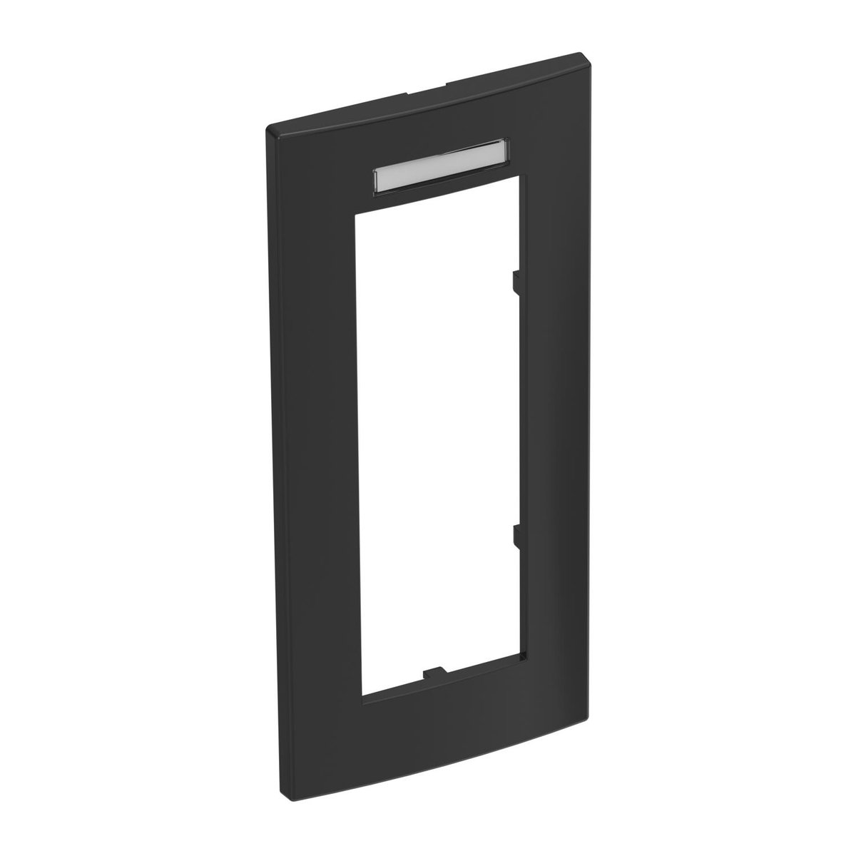 Cover frame for triple Modul 45 84x185mm Policarbonato cinzento antracite RAL 7021