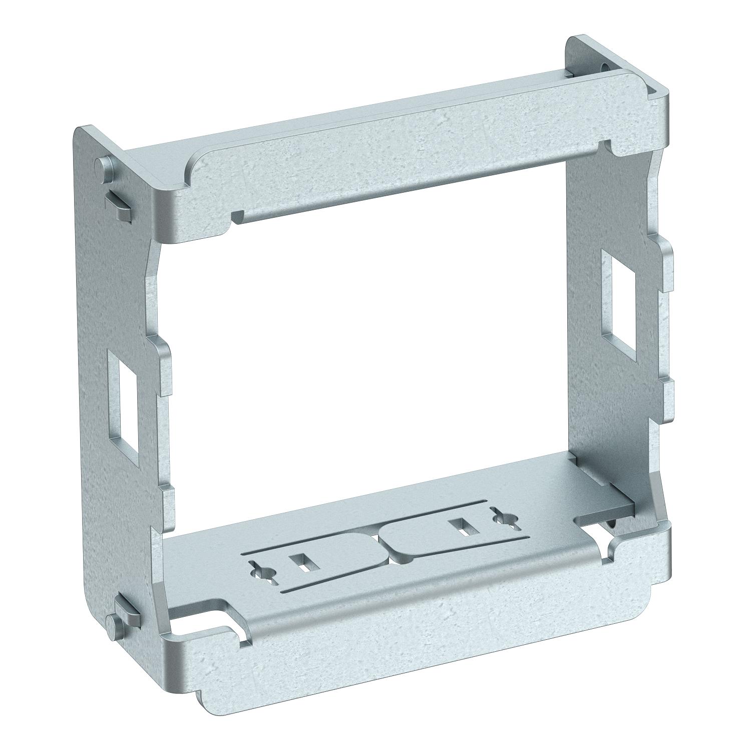 Adaptador para aparelhagem rodada a 90º 45x45mm Aço