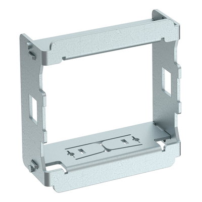 Adaptador para aparelhagem rodada a 90º 45x45mm Aço