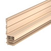 Calha de rodapé Base RAUDUO 105x40 natur 2000x105x40 Policloreto de vinilo natural