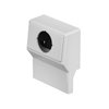 Suporte de aparelhos vazia SL50/70 com espelho 7035 Policloreto de vinilo cinzento claro RAL 7035