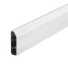 Calha de rodapé SL Set 20x70 9010 Policloreto de vinilo branco puro RAL 9010