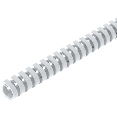Calha de cablagem VF flex 20mm fita adesiva 9010 Polipropileno branco puro RAL 9010