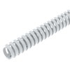 Slotted cable trunking system VF flex 30 mm adh. 9010 Polipropileno branco puro RAL 9010