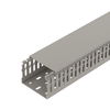 Slotted cable trunking system CABLIX Set 60x80 7030 Policloreto de vinilo cinzento pedra RAL 7030
