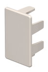 Topo 25x40mm Policloreto de vinilo branco puro RAL 9010