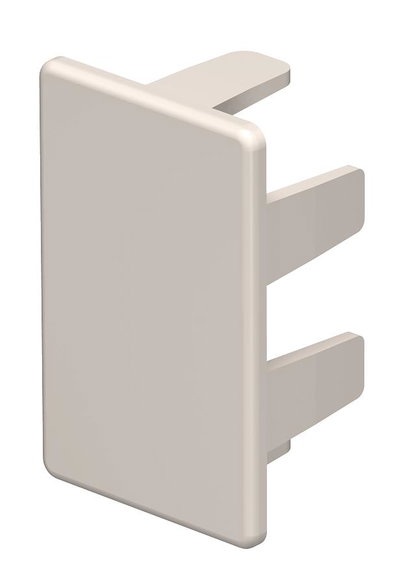 Topo 25x40mm Policloreto de vinilo branco puro RAL 9010