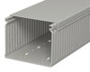 Calha de cablagem 80x100x2000 Policloreto de vinilo cinzento pedra RAL 7030
