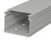 Calha de cablagem 60x80x2000 Policloreto de vinilo cinzento pedra RAL 7030