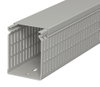 Calha de cablagem 80x60x2000 Policloreto de vinilo cinzento pedra RAL 7030